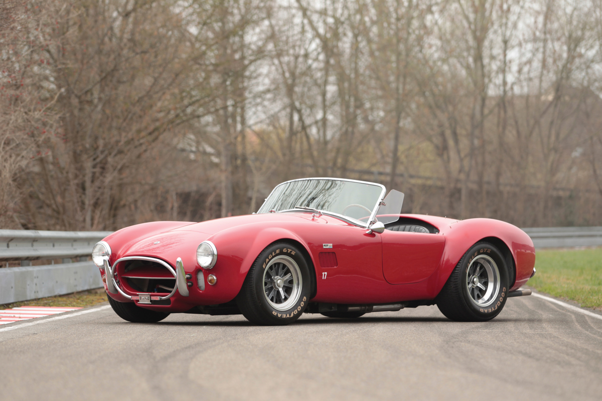 1965 Shelby 427 Cobra offered at RM Sotheby’s Villa Erba live auction 2019